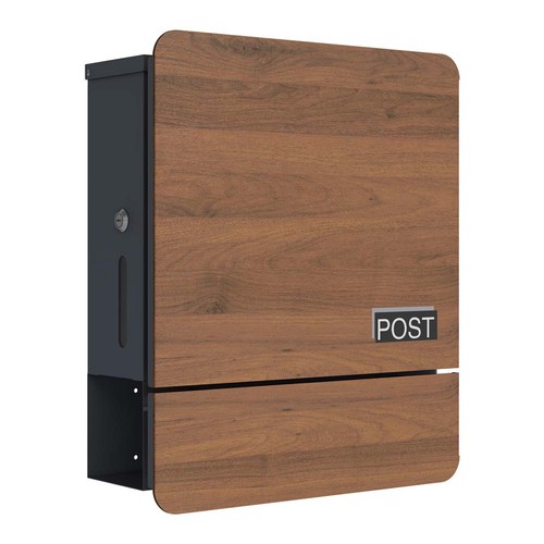 Schartec design letterbox dark - letterbox,