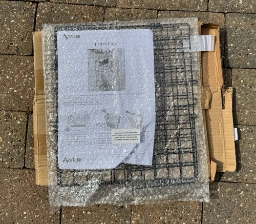 Letter box post catcher cage - box,