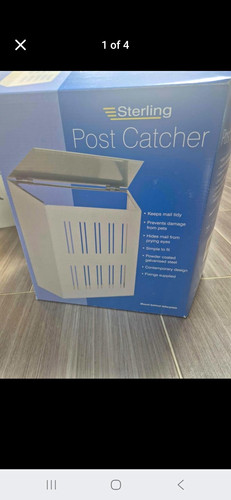 Sterling post catcher large - sterling,