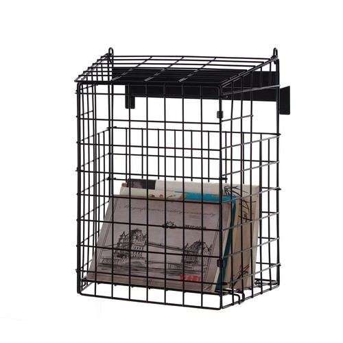 Black letterbox cage screws - letterbox, no