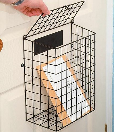 Letterbox cage letter basket - cage,