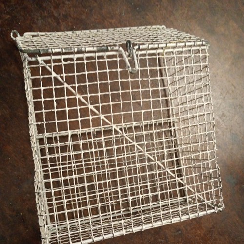 Vintage letter door cage - door,