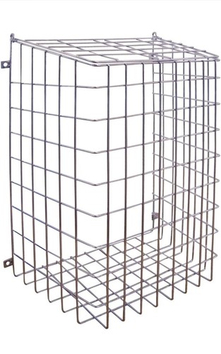 Chrome letterbox cage 17 - chrome,